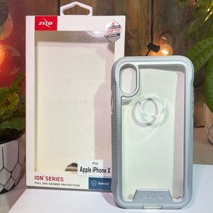 Zizo iPhone X Case, Silver
